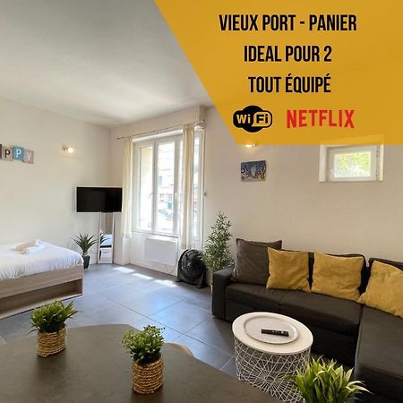 Ferienwohnung Entre Le Vieux Port Et Le Panier Marseilles Exterior foto